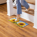 Golden Sunflower Field Sassafras Switch Mat