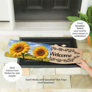 Golden Sunflower Field Sassafras Switch Mat