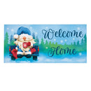 Winter Gnome Welcome Sassafras Switch Mat