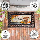 Frankie The Fall Highland Cow Sassafras Switch Mat