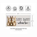 Every Bunny Welcome Here Sassafras Switch Mat