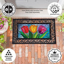 Stained-Glass Tulips Sassafras Switch Mat