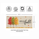 Hello Fall Autumn Trees Sassafras Switch Mat
