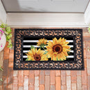 Striped Sunflowers Sassafras Switch Mat