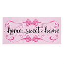 Home Sweet Home Pink Ribbon Sassafras Switch Mat