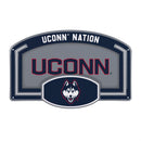 University of Connecticut USA Embossed Steel Wall Sign, 11" x 17"