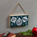 Philadelphia Eagles Holiday Wood Wall Sign, 6x11