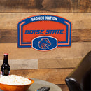 Boise State University USA Embossed Steel Wall Sign, 11" x 17"