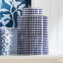 NAPA Home & Garden, BARCLAY BUTERA DOVER DOT JAR LARGE,SN404