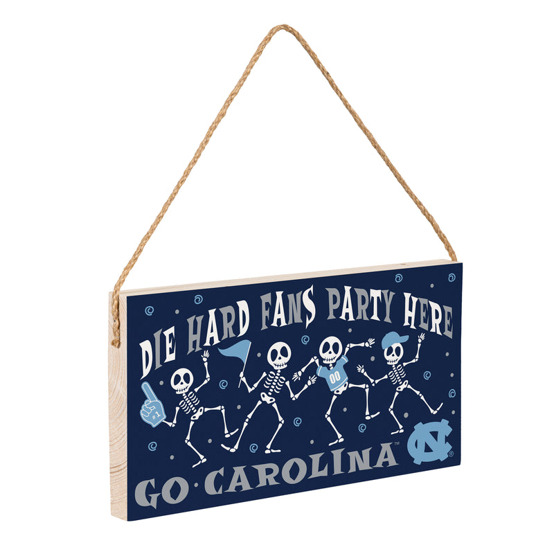 University of North Carolina Halloween Wood Wall Sign, 6x11
