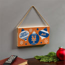 New York Mets Holiday Wood Wall Sign, 6x11