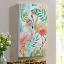 Palm Beach Flamingo Indoor Wall Decor, Wood, 24"x16"