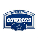 Dallas Cowboys USA Embossed Steel Wall Sign, 11" x 17"