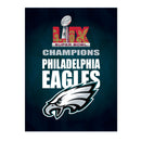 Philadelphia Eagles Super Bowl 59 Champions Metal Wall Sign, 11.5" x 15.5"