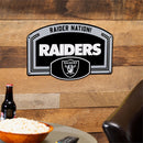 Las Vegas Raiders USA Embossed Steel Wall Sign, 11" x 17"