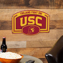 University of Southern California USA Embossed Steel Wall Sign, 11" x 17"