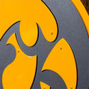 University of Iowa Layered Metal Wall Art