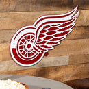 Detroit Red Wings Layered Metal Wall Art
