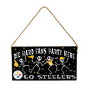 Pittsburgh Steelers Halloween Wood Wall Sign, 6x11
