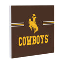 University of Wyoming Wood Wall Sign, 12x12