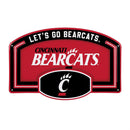 University of Cincinnati USA Embossed Steel Wall Sign, 11" x 17"