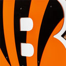 Cincinnati Bengals Layered Metal Wall Art