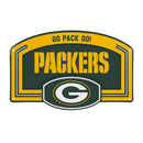 Green Bay Packers USA Embossed Steel Wall Sign, 11" x 17"