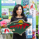 Minnesota Wild Layered Metal Wall Art