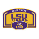 Louisiana State University USA Embossed Steel Wall Sign, 11" x 17"