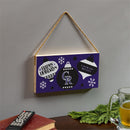 Colorado Rockies Holiday Wood Wall Sign, 6x11