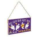 East Carolina University Halloween Wood Wall Sign, 6x11