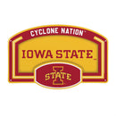 Iowa State University USA Embossed Steel Wall Sign, 11" x 17"