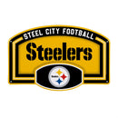 Pittsburgh Steelers USA Embossed Steel Wall Sign, 11" x 17"