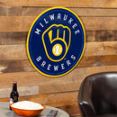 Milwaukee Brewers Layered Metal Wall Art