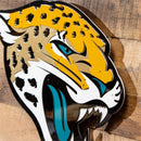 Jacksonville Jaguars Layered Metal Wall Art