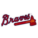 Atlanta Braves Layered Metal Wall Art