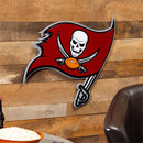 Tampa Bay Buccaneers Layered Metal Wall Art