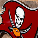 Tampa Bay Buccaneers Layered Metal Wall Art