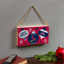 St Louis Cardinals Holiday Wood Wall Sign, 6x11