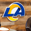 Los Angeles Rams Layered Metal Wall Art