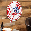 New York Yankees Layered Metal Wall Art