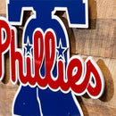Philadelphia Phillies Layered Metal Wall Art