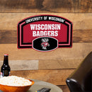 University of Wisconsin-Madison USA Embossed Steel Wall Sign, 11" x 17"