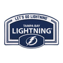 Tampa Bay Lightning USA Embossed Steel Wall Sign, 11" x 17"
