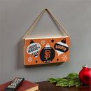 San Francisco Giants Holiday Wood Wall Sign, 6x11