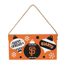 San Francisco Giants Holiday Wood Wall Sign, 6x11