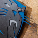 Carolina Panthers Layered Metal Wall Art