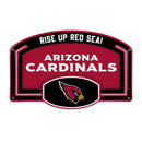 Arizona Cardinals USA Embossed Steel Wall Sign, 11" x 17"