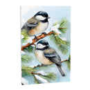 Snowbirds Chickadees Indoor Wall Decor, 24"x16"