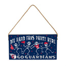 Cleveland Guardians Halloween Wood Wall Sign, 6x11